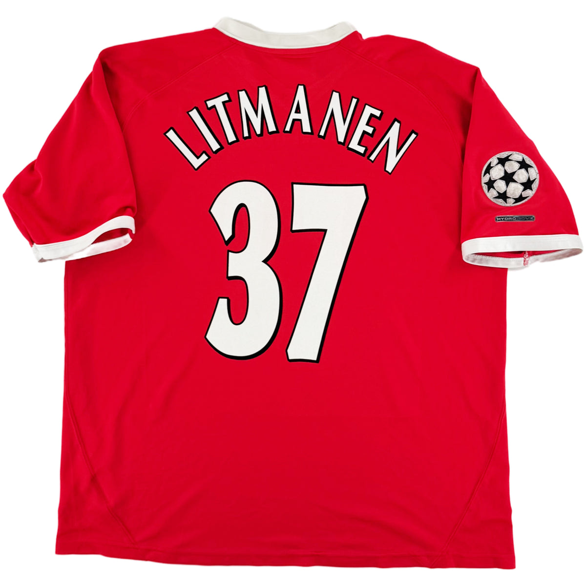 2001-02 Liverpool Thuis Shirt Litmanen - Oldschool Voetbalshirts