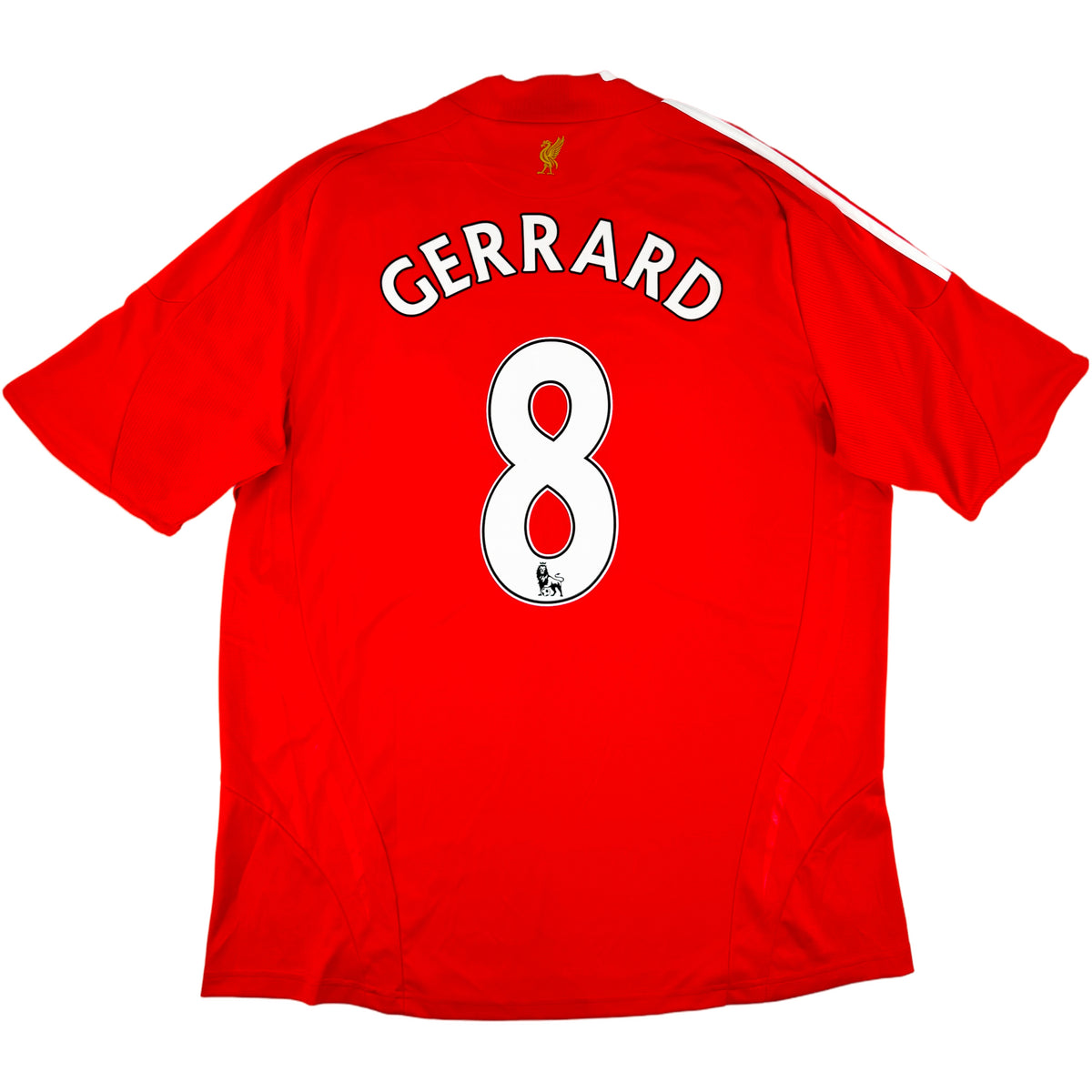 2008-10 Liverpool Thuis Shirt Gerrard - Oldschool Voetbalshirts