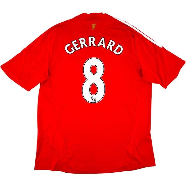 2008-10 Liverpool Thuis Shirt Gerrard - Oldschool Voetbalshirts