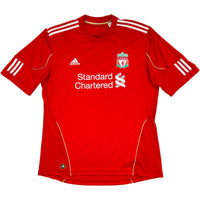 2010-12 Liverpool Thuis Shirt Suarez - Oldschool Voetbalshirts