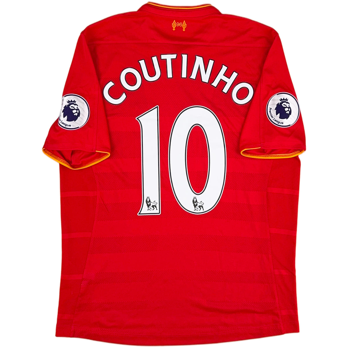 2016-17 Liverpool Home Shirt Coutinho