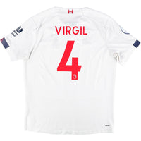 2019-20 Liverpool Auswärtstrikot Van Dijk