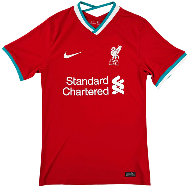 2020-21 Liverpool Thuis Shirt Van Dijk - Oldschool Voetbalshirts