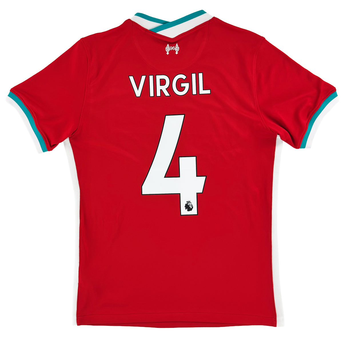 2020-21 Liverpool Thuis Shirt Van Dijk - Oldschool Voetbalshirts