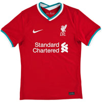 2020-21 Liverpool Thuis Shirt Van Dijk - Oldschool Voetbalshirts