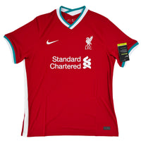2020-21 Liverpool Thuis Shirt Van Dijk - Nieuw - (XL) - Oldschool Voetbalshirts