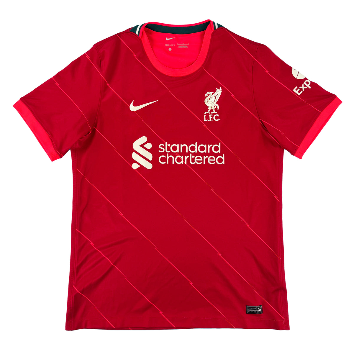 Liverpool - Home Shirt - 2021/22 - Size L - 8/10