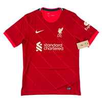 2021-22 Liverpool Thuis Shirt - 10/10 - (S) - Oldschool Voetbalshirts