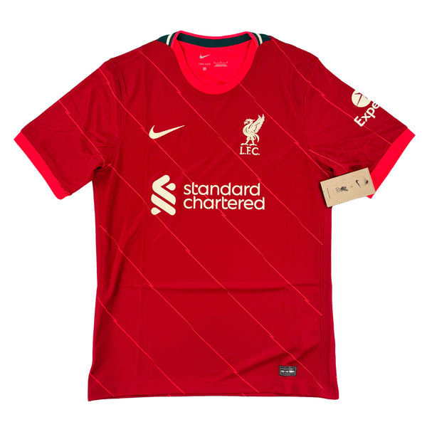 2021-22 Liverpool Thuis Shirt - 10/10 - (S) - Oldschool Voetbalshirts