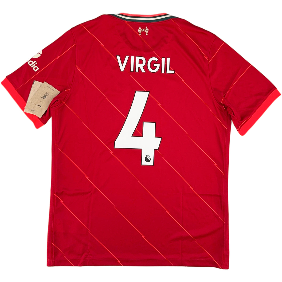 2021-22 Liverpool Thuis Shirt Van Dijk