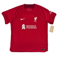 2022-23 Liverpool Thuis Shirt - 10/10 - (XL) - Oldschool Voetbalshirts