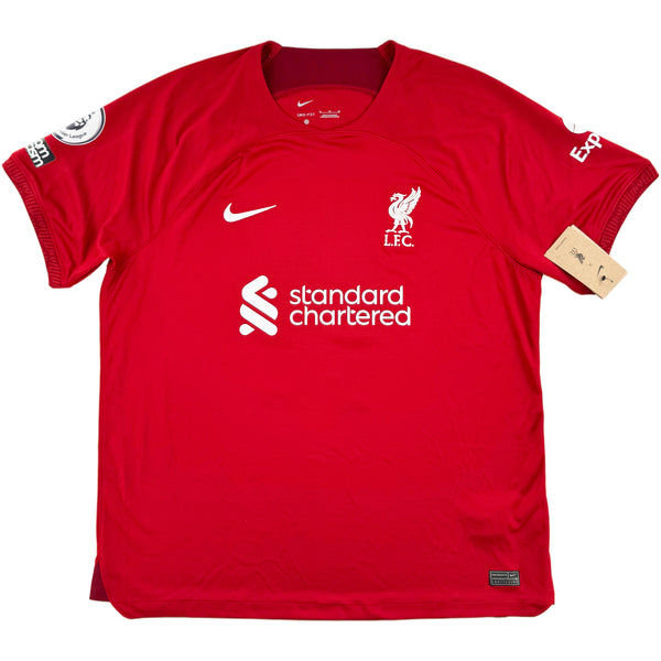 2022-23 Liverpool Thuis Shirt Salah - Oldschool Voetbalshirts
