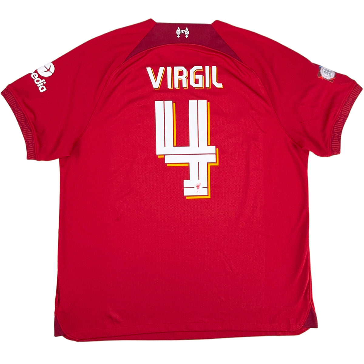 2022-23 Liverpool Home Shirt Van Dijk