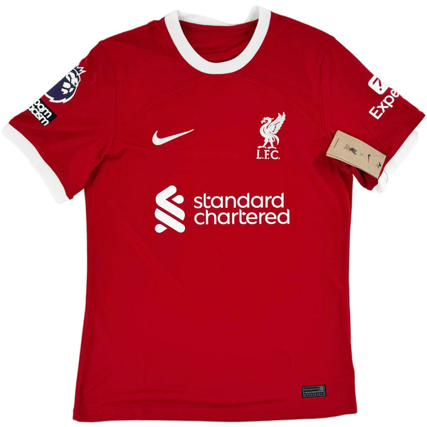 2023-24 Liverpool Thuis Shirt Van Dijk - Nieuw - (S) - Oldschool Voetbalshirts