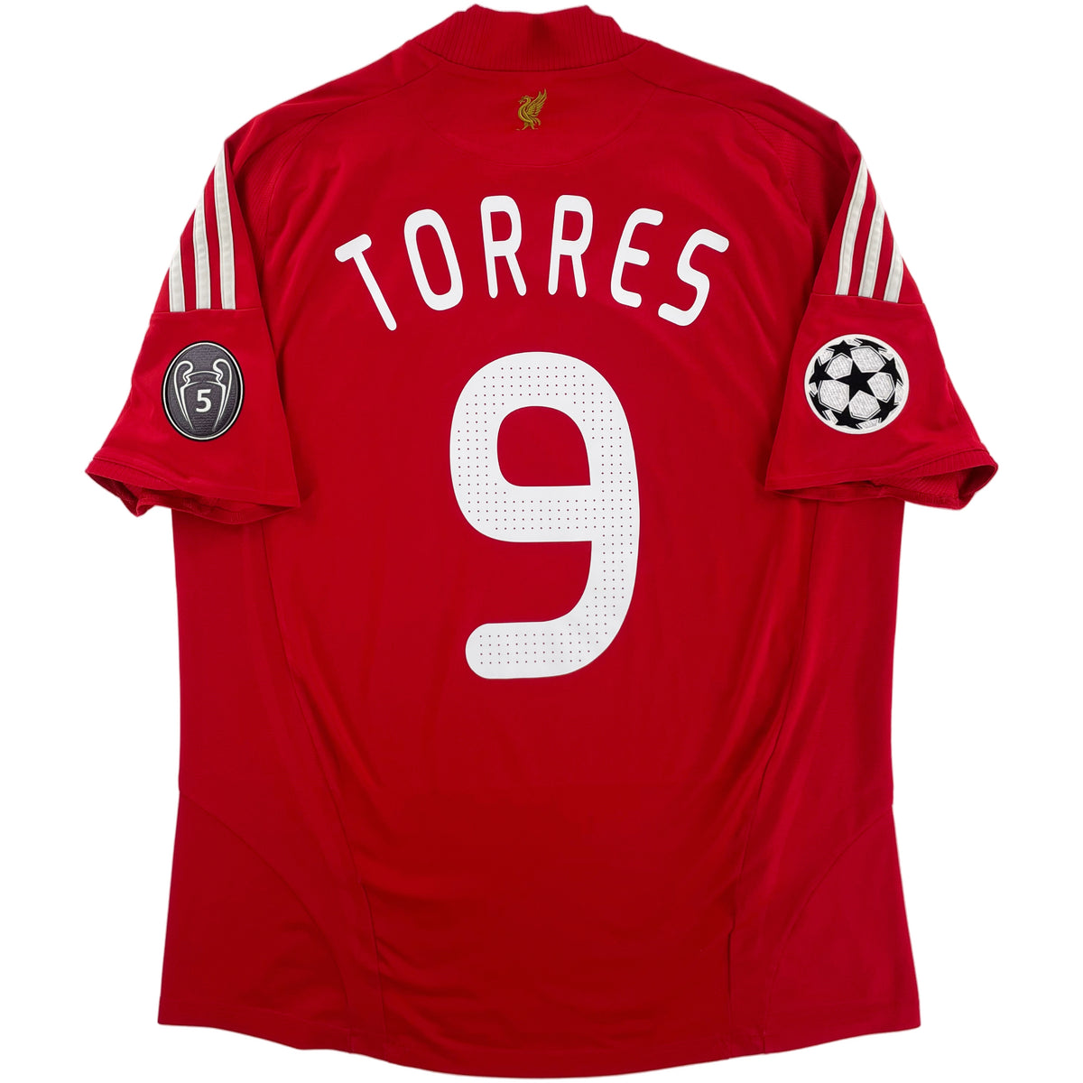 2008-10 Liverpool Home Shirt Torres #9 - 9/10 - (L)