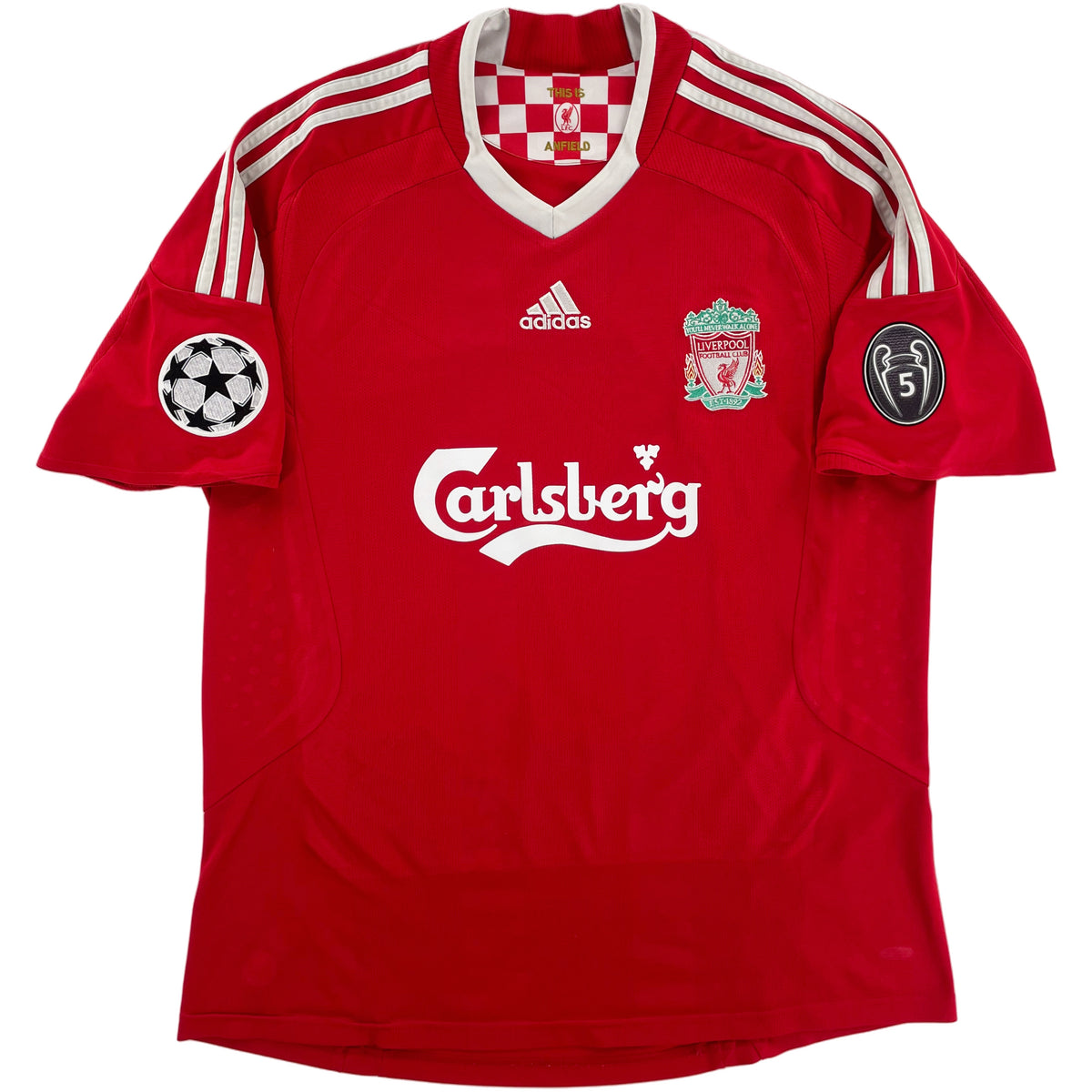2008-10 Liverpool Home Shirt Torres #9 - 9/10 - (L)
