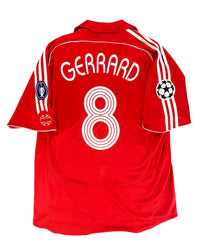 Liverpool - Home Kit - GERRARD #8 - 2006/08 - Size XL