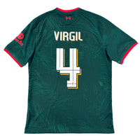 Liverpool - Third Shirt - VIRGIL #4 - 2022/23 - Size M - 10/10