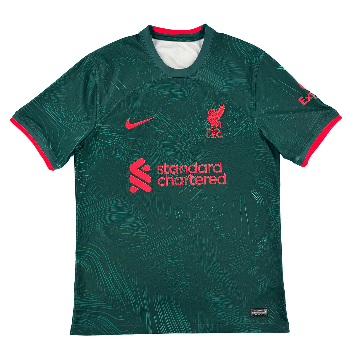 Liverpool - Third Shirt - VIRGIL #4 - 2022/23 - Size M - 10/10