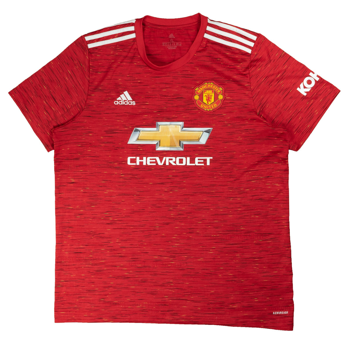 Manchester United - Home Shirt - 2020/21 - Size XL - 8/10