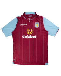 Aston Villa - Home Shirt - 2014/15 - Size XL - 7/10