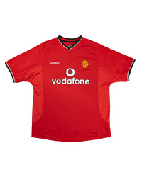 Manchester United - Home Kit - 2000/02 - Size L