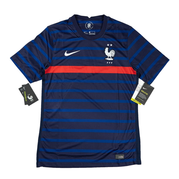 EK 2020 Frankrijk Thuis Shirt - 10/10 - (S & L) - Oldschool Voetbalshirts