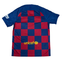 2019-20 Barcelona Thuis Shirt - 10/10 - (XL) - Oldschool Voetbalshirts