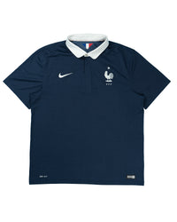 France - Home Shirt - 2014 World Cup - Size XL