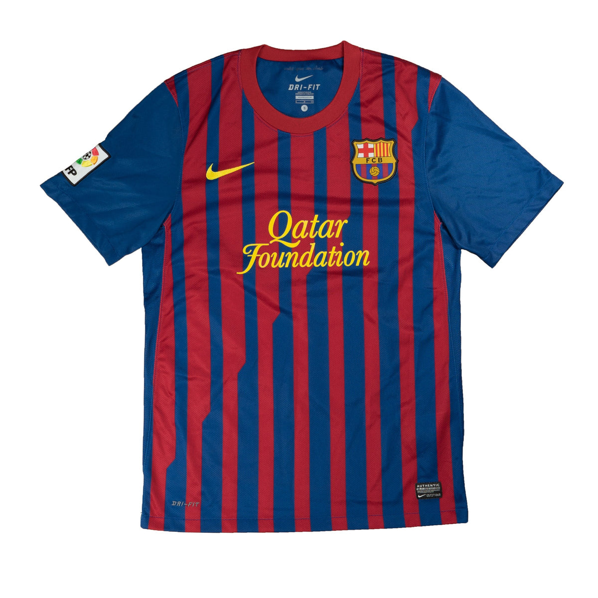 Barcelona - Home Shirt - 2011/12 - Size S - 9/10