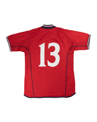 England - Away Kit - Euro 2004 - #13 - Size M