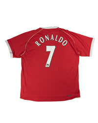 Manchester United - Home Kit - Ronaldo #7 - 2006/07 - Size XL