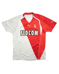 AS Monaco - Thuistenue - 2003/04 - Maat L - Oldschool Voetbalshirts