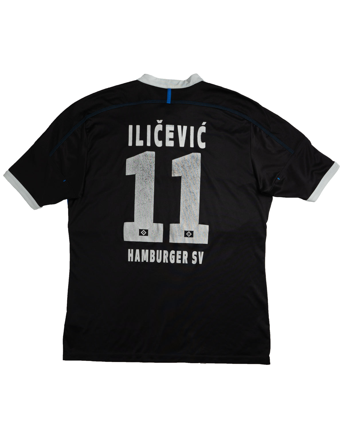 Hamburger SV  - Uittenue - 2011/12 - ILICEVIC #11 -  Maat XL - Oldschool Voetbalshirts