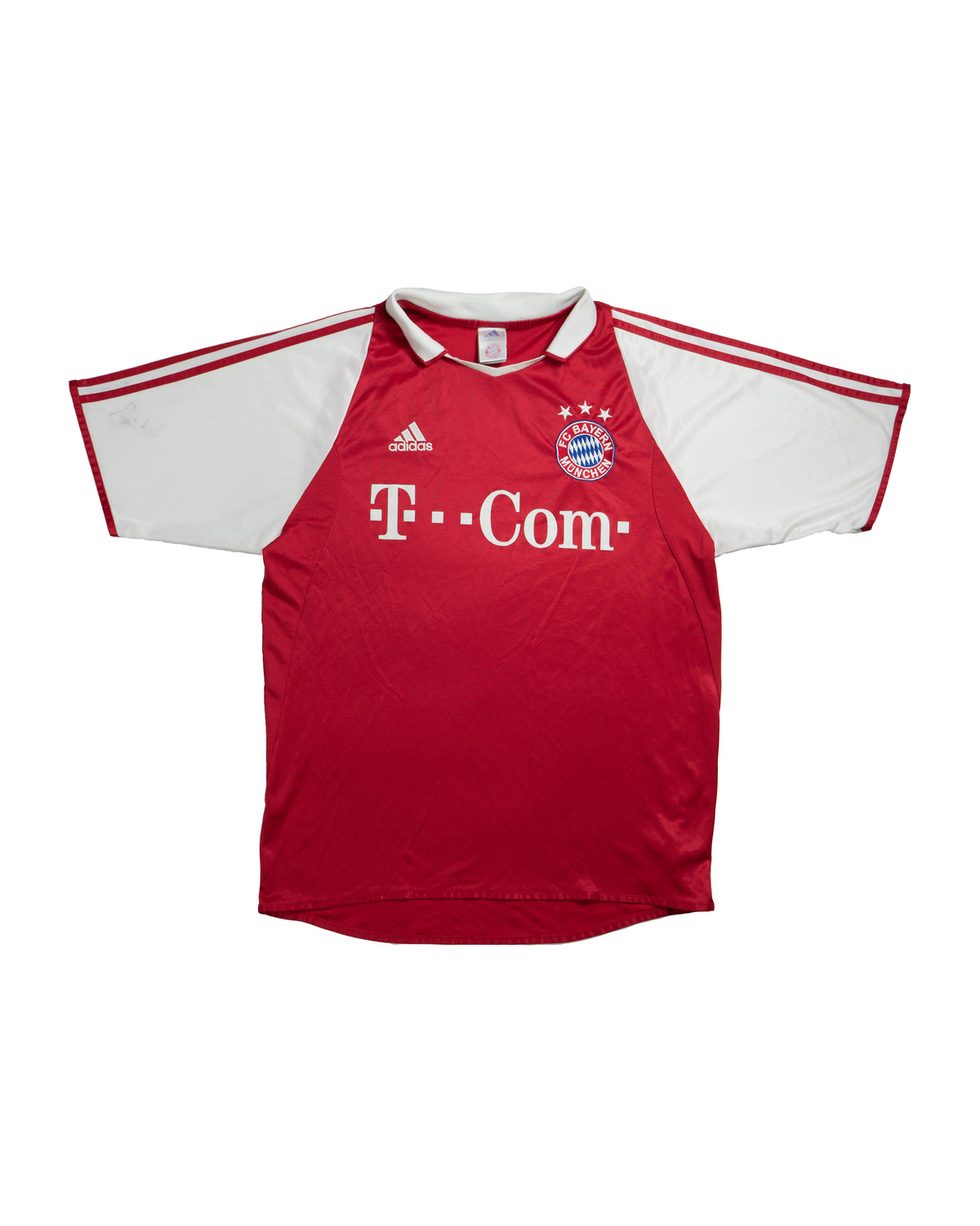 Bayern München - Thuisshirt - 2004/05 - Maat M - Oldschool Voetbalshirts