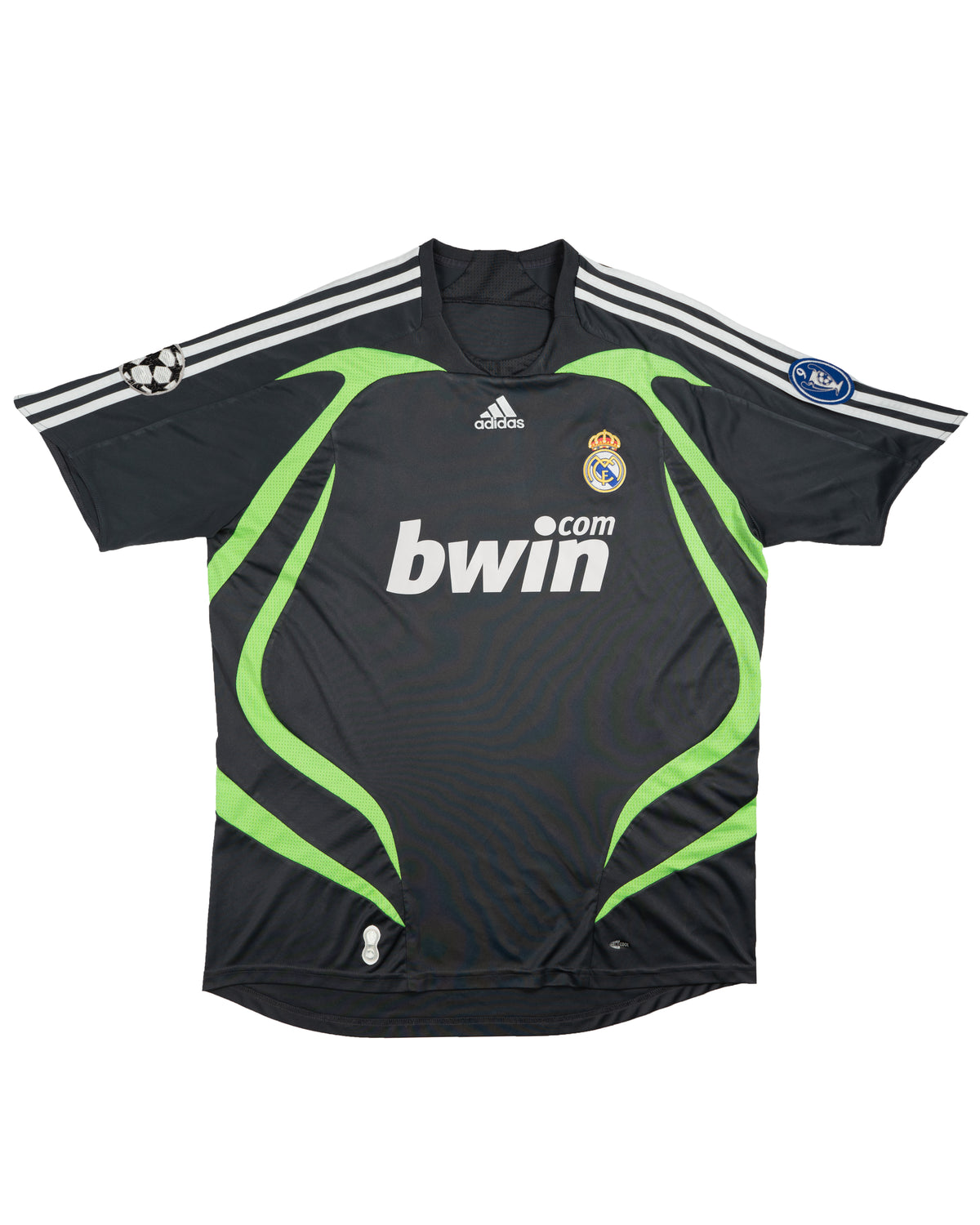 Real Madrid - Derde tenue - 2007/08 - Maat XL - Oldschool Voetbalshirts