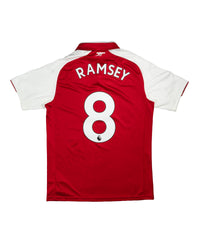 Arsenal - Thuistenue - 2017/18 - RAMSEY #8 - Maat S - Oldschool Voetbalshirts
