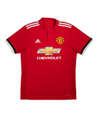 Manchester United - Thuistenue - 2017/18 - Maat M - Oldschool Voetbalshirts