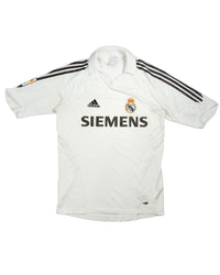 Real Madrid - Thuistenue - 2005/06 - Maat S - Oldschool Voetbalshirts