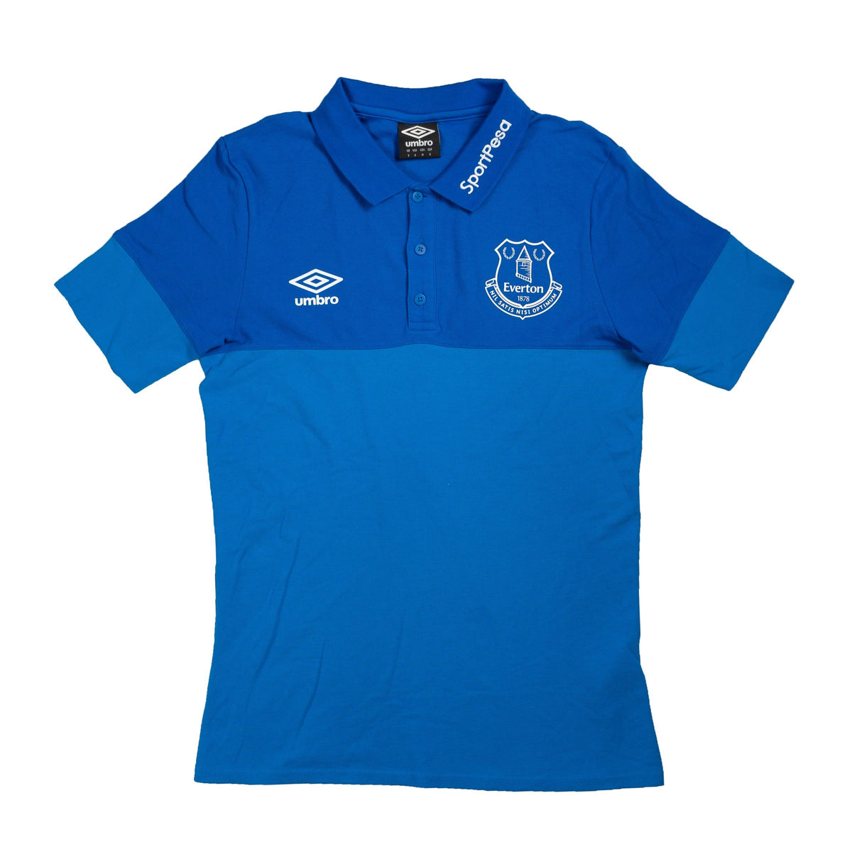 Everton - Polo - Maat S - 9/10 - Oldschool Voetbalshirts