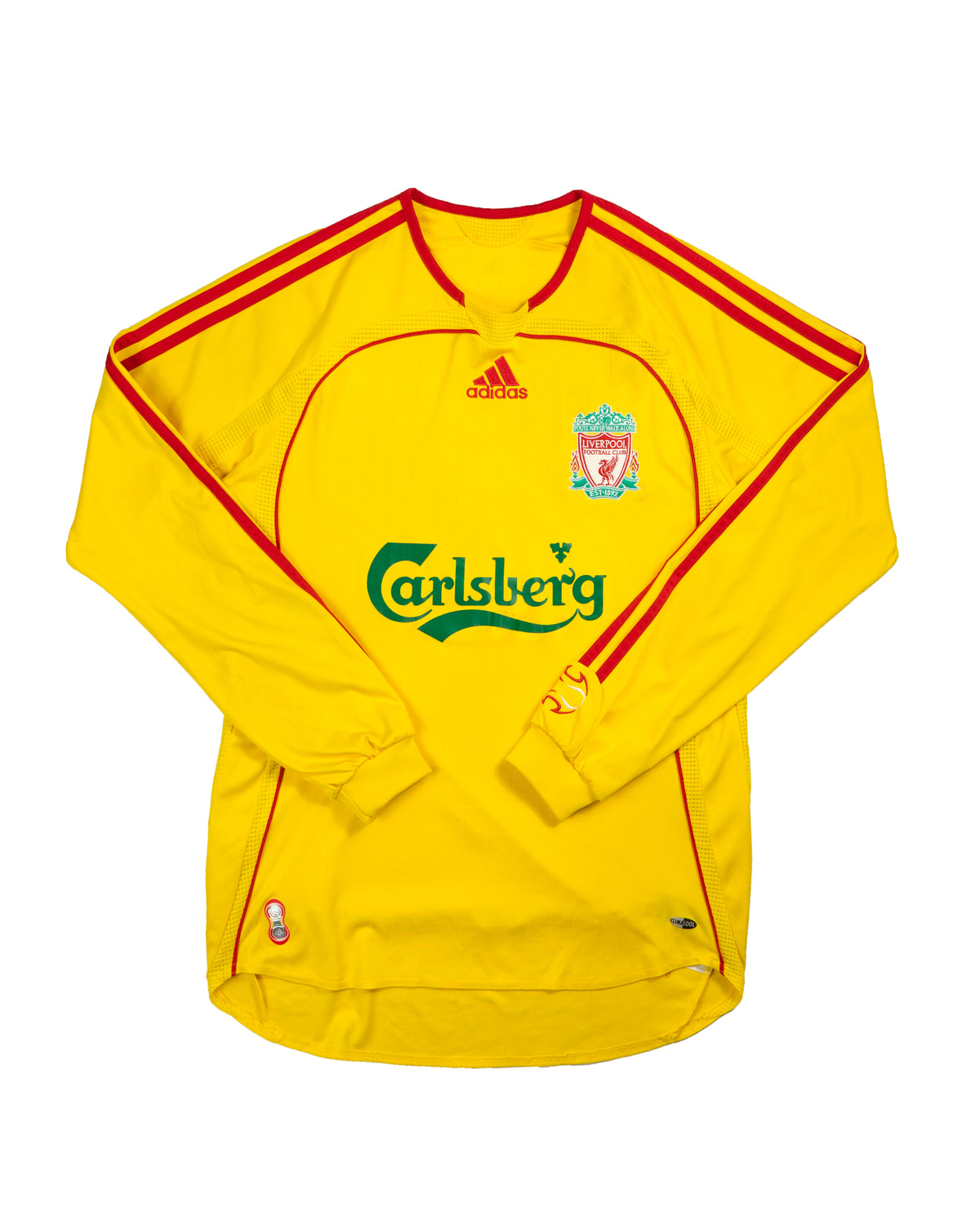 Liverpool - Uittenue - 2006/07 - Maat L - Oldschool Voetbalshirts