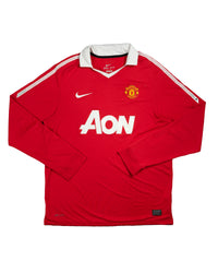 Manchester United - Thuistenue - 2010/11 - Maat L - Oldschool Voetbalshirts