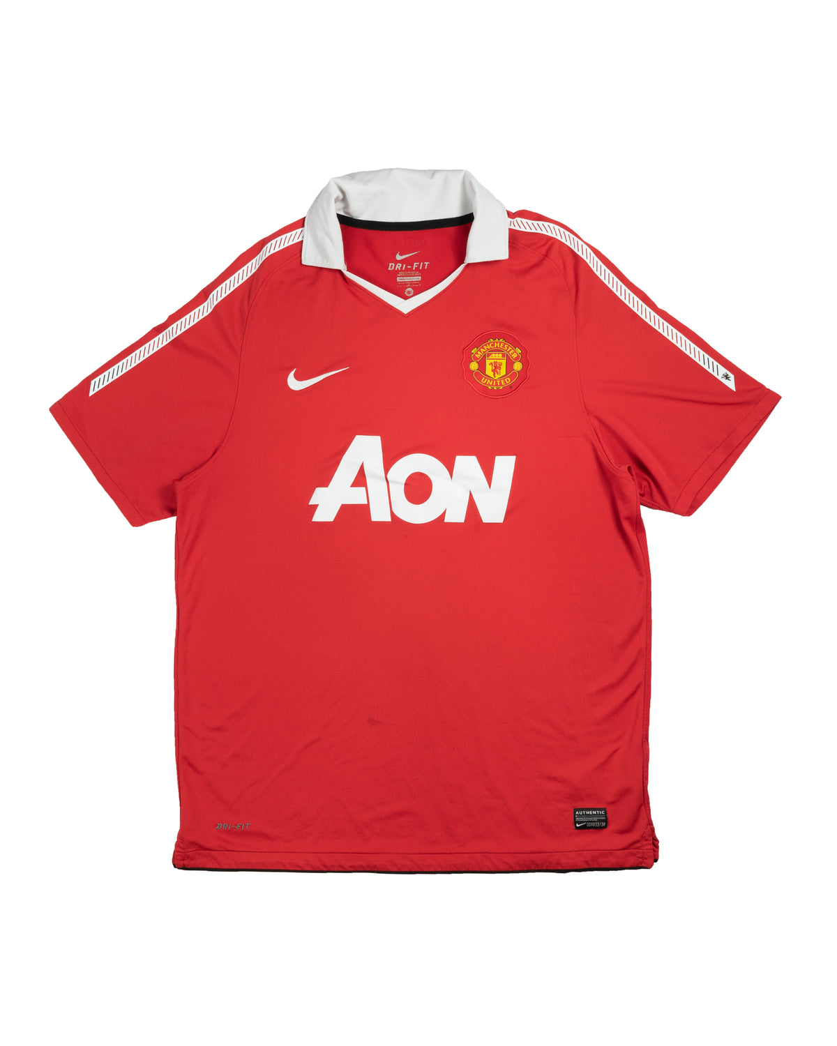 Manchester United - Home Shirt - 2010/11 - Size XL
