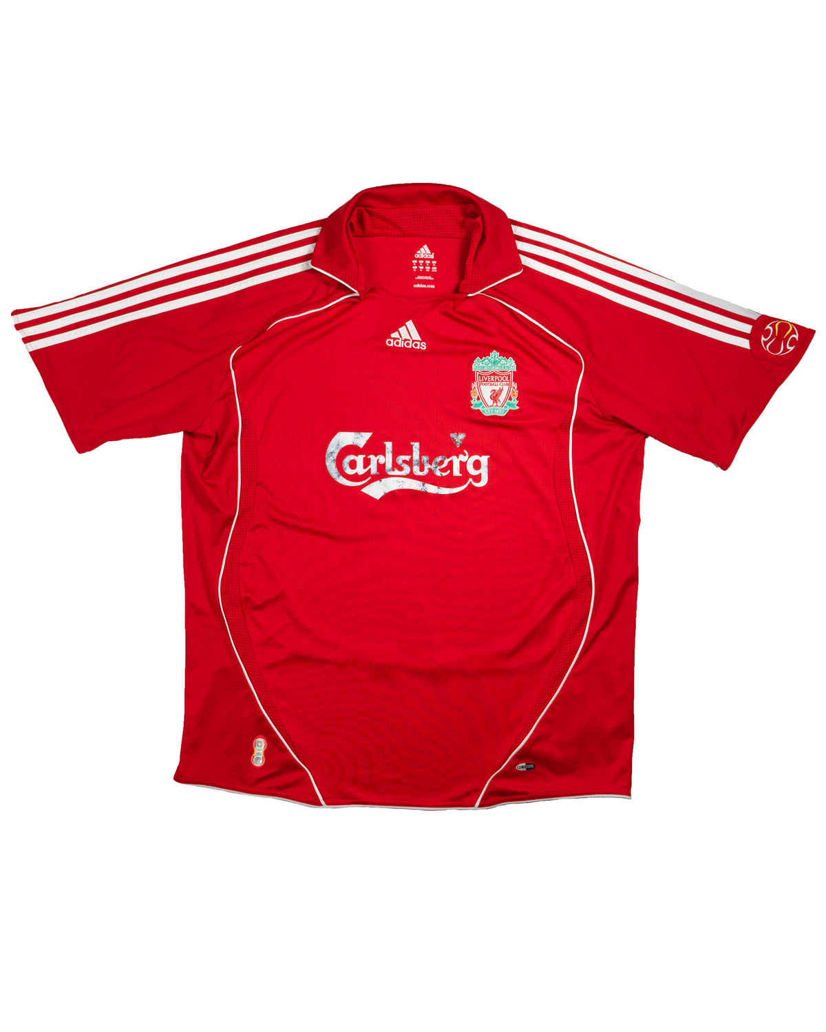 Liverpool - Thuistenue - 2007/08 - Maat XL - Oldschool Voetbalshirts