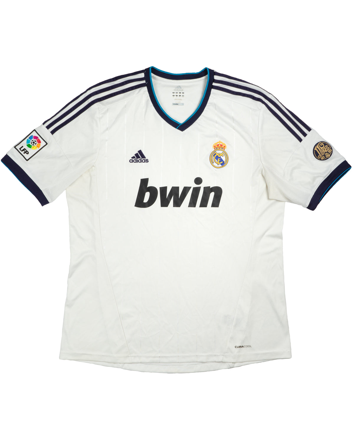 Real Madrid - Thuistenue - 2012/13 - Maat XL - Oldschool Voetbalshirts