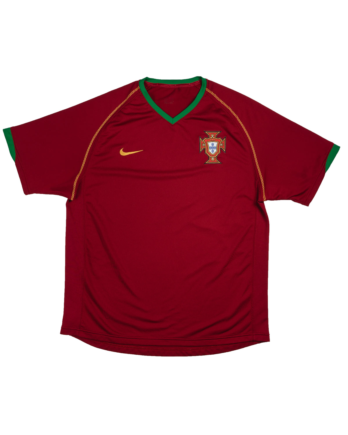 Portugal - Thuistenue - WK 2006 - Maat M - Oldschool Voetbalshirts