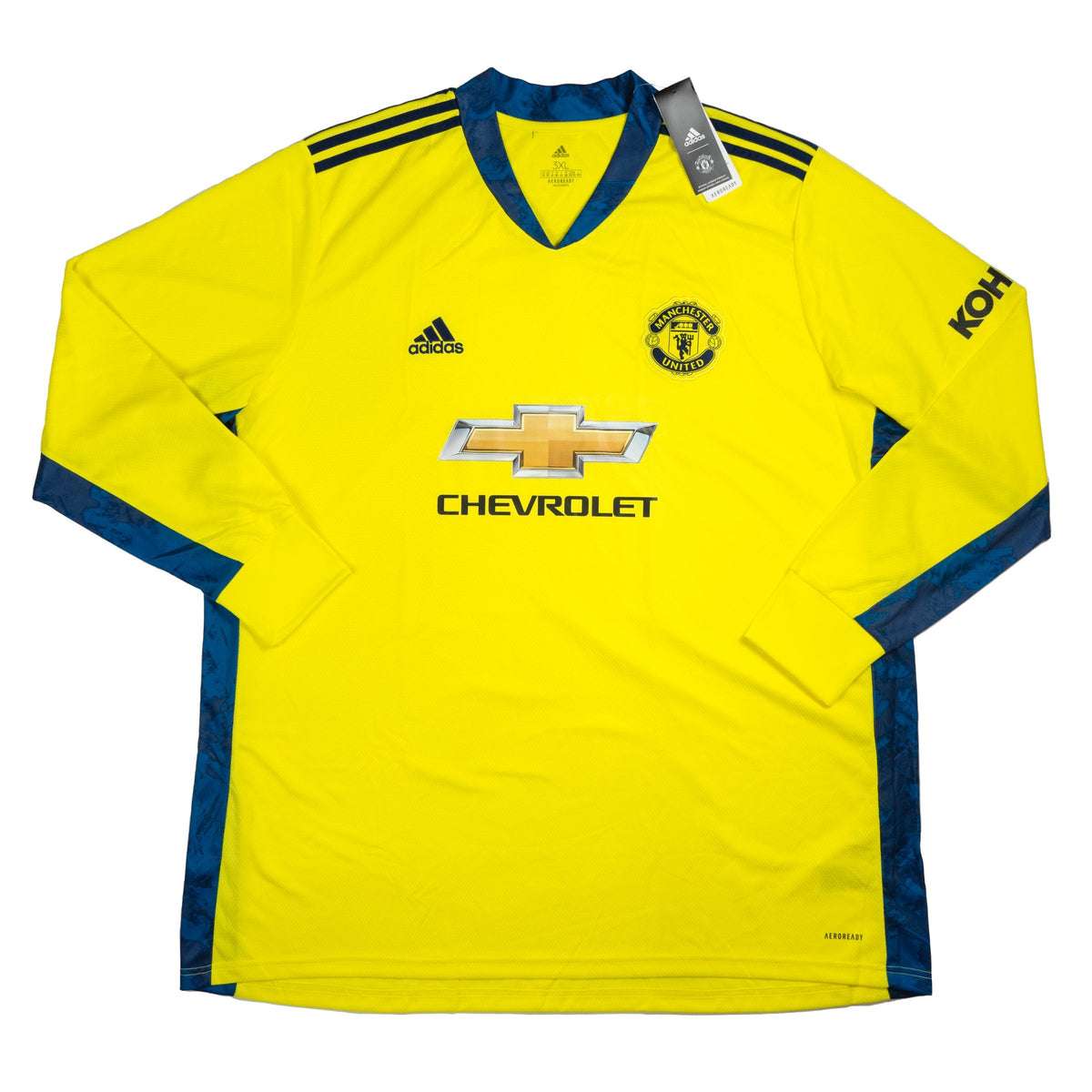 Manchester United - Keepersshirt - 2020/21 - Maat 3XL - 10/10 - Oldschool Voetbalshirts