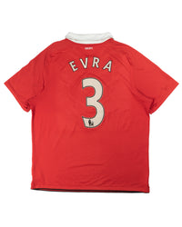 Manchester United - Home Kit - Evra #3 - 2010/11 - Size XL