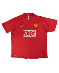Manchester United - Home Kit - 2007/08 - Size XL