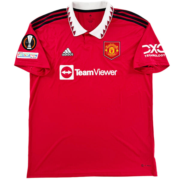 2022-23 Manchester United Thuis Shirt Ronaldo #7 - 10/10 - (XL)